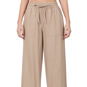 Zenana linen pants